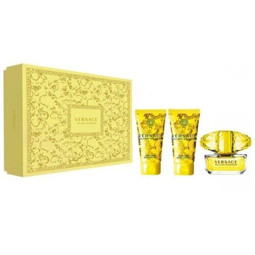 Komplekts Tualetes ūdens Yellow Diamond EDT sievietēm 50 ml + ķermeņa losjons 50 ml + dušas želeja 50 ml цена и информация | Sieviešu smaržas | 220.lv