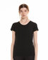 T-krekls no merino vilnas sievietēm, melns цена и информация | Termoveļa sievietēm | 220.lv