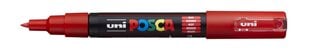 Маркер UNI Posca PC-1M красный (15) цена и информация | Письменные принадлежности | 220.lv