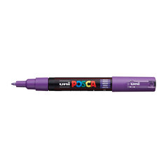 Marķieris UNI Posca PC-1M violets (12) cena un informācija | Rakstāmpiederumi | 220.lv