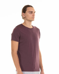 T-krekls no merino vilnas vīriešiem, Eggplant cena un informācija | Vīriešu termoveļa | 220.lv