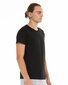 T-krekls no merino vilnas vīriešiem, melns cena un informācija | Vīriešu termoveļa | 220.lv