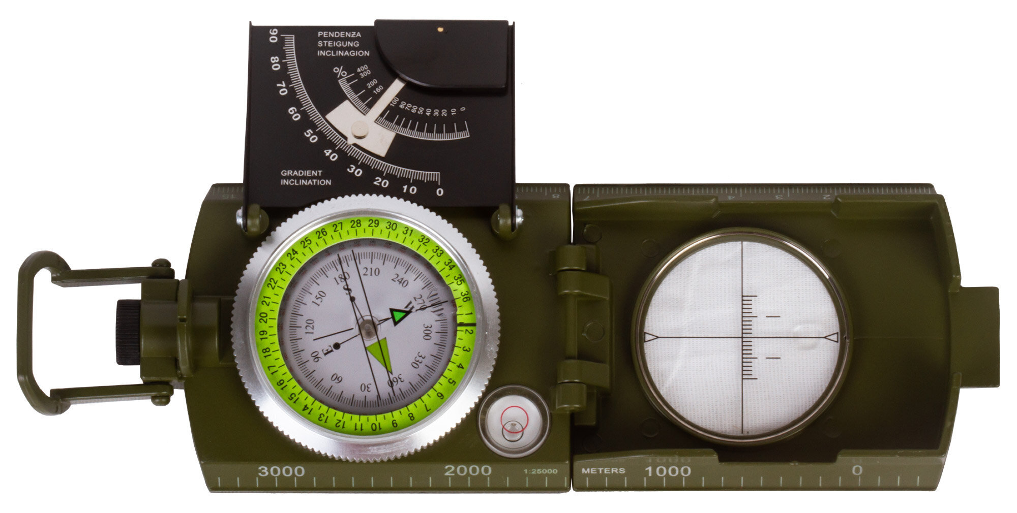 Militārais kompass Levenhuk Army AC20 cena un informācija | Kompasi | 220.lv