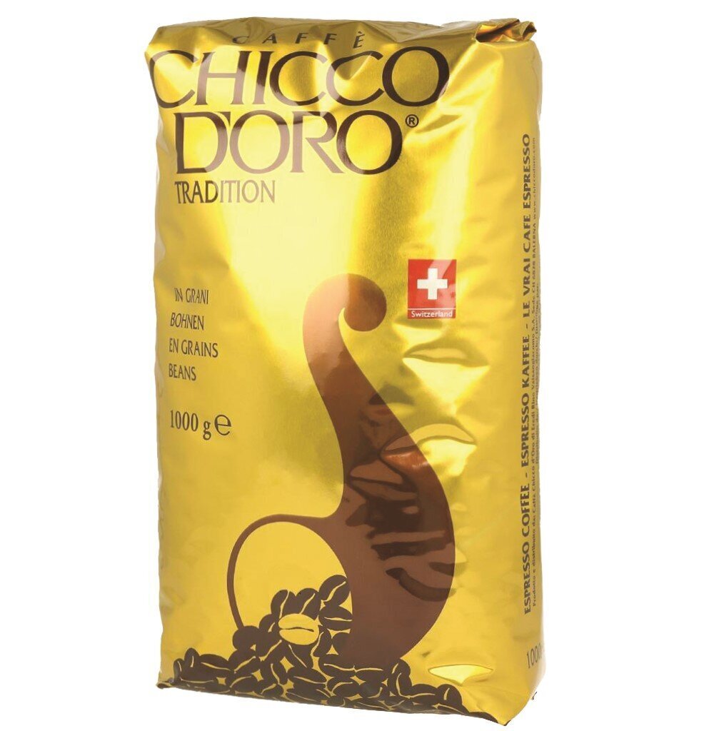 Augstas kvalitātes kafijas pupiņu maisījums Chicco D'Oro Tradition no Centrālamerikas, 1000 g cena un informācija | Kafija, kakao | 220.lv