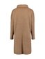 Zabaione sieviešu trikotāžas kleita MAXIMA KL*01, camel gaiši bruna 4063942540276 cena un informācija | Kleitas | 220.lv