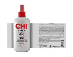 Несмываемое средство CHI Keratin Mist кондиционер 355мл цена и информация | Распылите крем-спрей на волосы на расстоянии 20-25 см, расчешите их расческой. | 220.lv