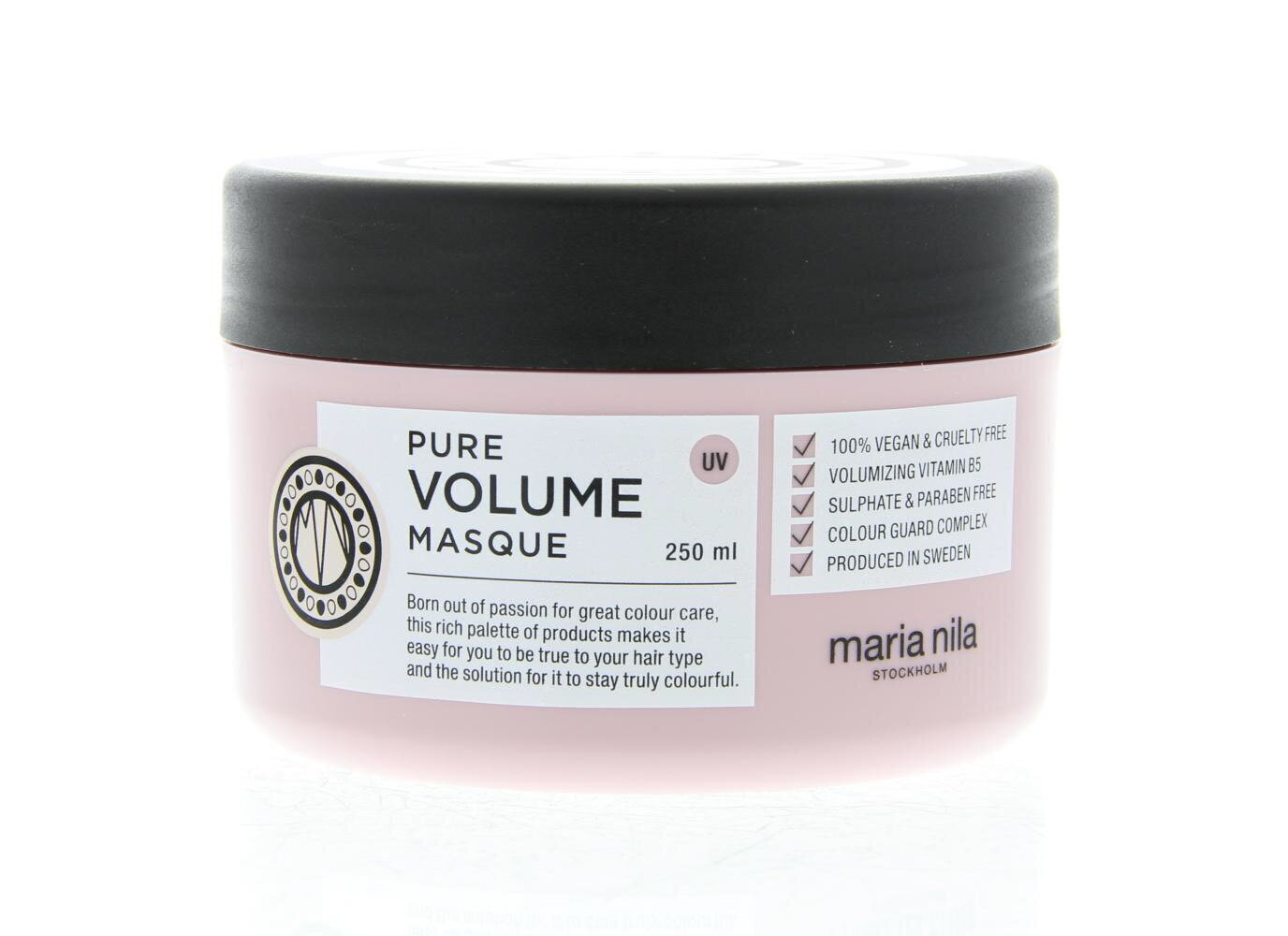 Viegla maska smalkiem matiem Maria Nila Pure Volume Masque 250 ml cena un informācija | Matu uzlabošanai | 220.lv