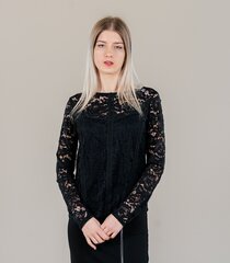 Женская блузка Hailys SINJA PL*01, черная цена и информация | Женские блузки, рубашки | 220.lv