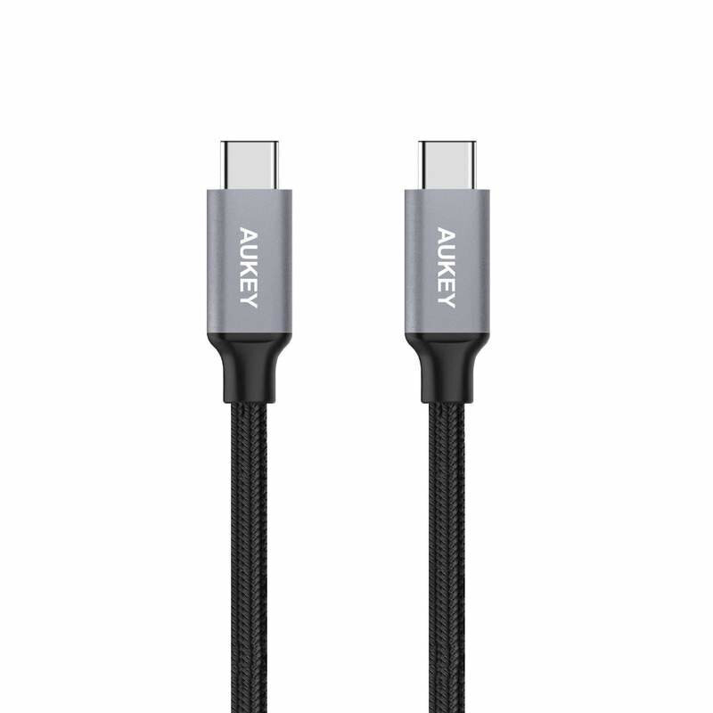 Aukey CB-CD6, USB-C, 2 m cena un informācija | Kabeļi un vadi | 220.lv