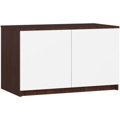 Надстройка для шкафа NORE S90, темно-коричневая/белая цена и информация | Шкафы | 220.lv
