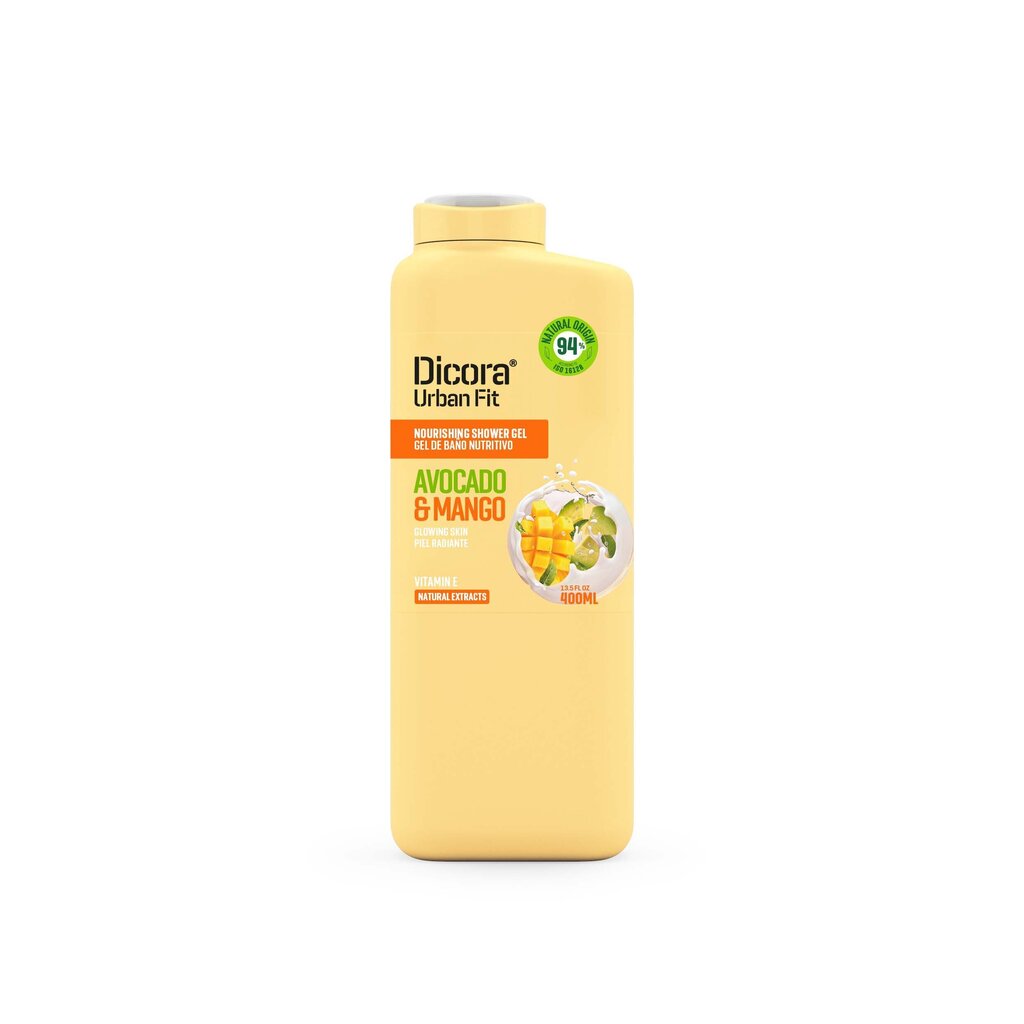 Dušas želeja Dicora Vitamin E Mango & Avocado 400 ml cena un informācija | Dušas želejas, eļļas | 220.lv