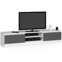Стол для телевизора NORE CLP 160, белый/серый цена и информация | Тумбы под телевизор | 220.lv