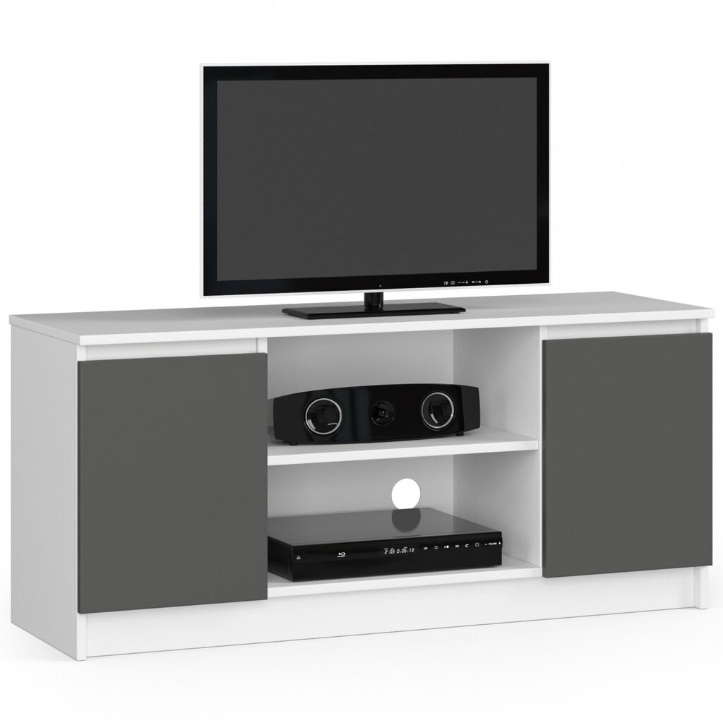 TV galdiņš NORE CLP 120, balts/pelēks cena un informācija | TV galdiņi | 220.lv