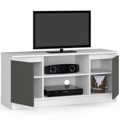 Столик для телевизора NORE CLP 120, белый/серый цена и информация | Тумбы под телевизор | 220.lv
