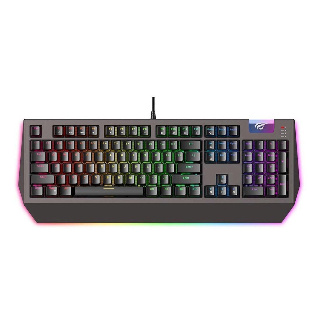 Havit KB872 RGB Mechanical Gaming Keyboard цена | 220.lv