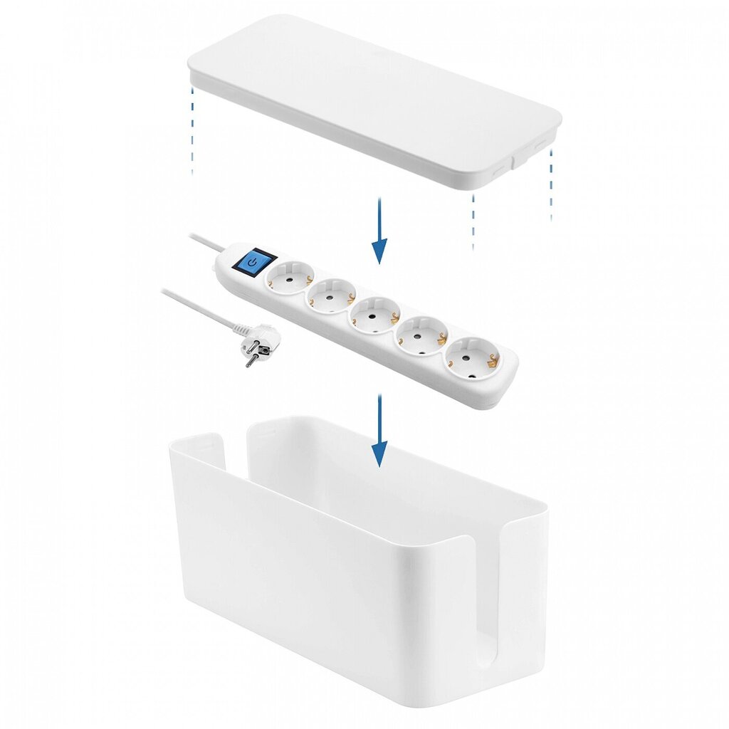 Pagarinātājs ar kasti Electraline 300170 1.5 m cena un informācija | Pagarinātāji | 220.lv