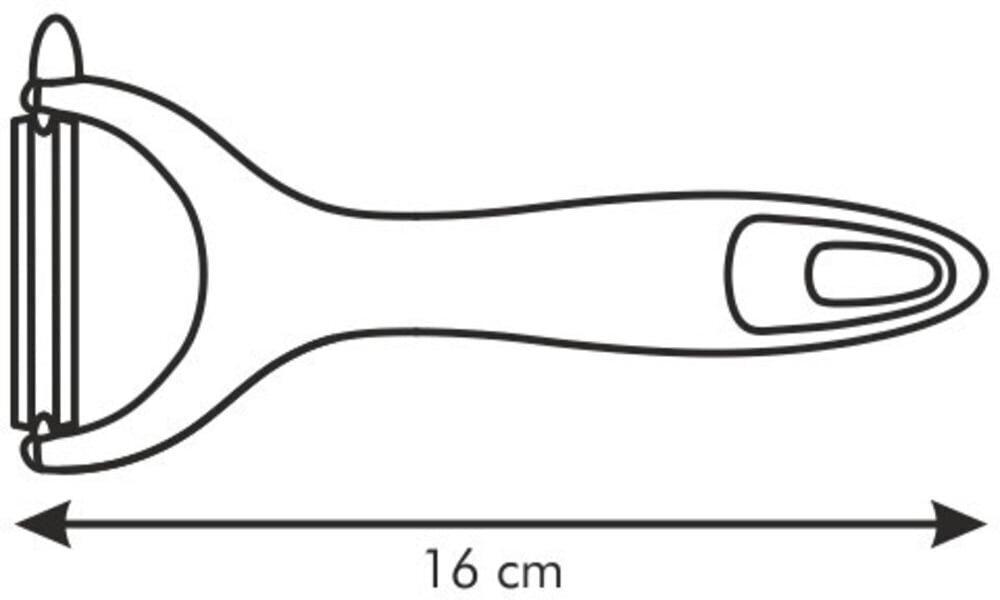 Tescoma Presto mizotājs, balts, 16 cm цена и информация | Virtuves piederumi | 220.lv