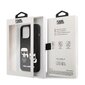 KLHCP13XSSKCK Karl Lagerfeld and Choupette Liquid Silicone Case for iPhone 13 Pro Max Black cena un informācija | Telefonu vāciņi, maciņi | 220.lv
