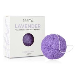 Очищающая губка для лица Konjac Sponge Lavendor цена и информация | Средства для очищения лица | 220.lv