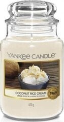 Aromātiskā svece Yankee Candle Yankee Candle Coconut Rice Cream 623g cena un informācija | Sveces un svečturi | 220.lv