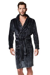 Мужской халат Henderson 39391 Mungo, серый цена и информация | Мужские халаты, пижамы | 220.lv