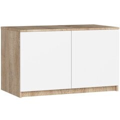 Надстройка для шкафа NORE S90, коричневая/белая цена и информация | Шкафы | 220.lv