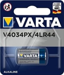 Varta Electronics baterija 4LR44 V4034PX, 1 gab. цена и информация | Батарейки | 220.lv