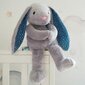 Rotaļlieta Whisbear® Humming Bunny ar raudāšanas sensoru Grey cena un informācija | Rotaļlietas zīdaiņiem | 220.lv