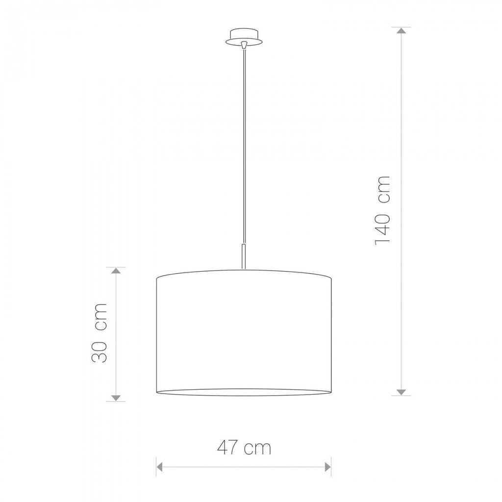 Nowodvorski Lighting piekaramā lampa Alice Coffee L 5466 cena un informācija | Piekaramās lampas | 220.lv