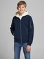 Jack & Jones Junior bērnu virsjaka 12182385*02, tumši zila 5714925769526 cena un informācija | Zēnu virsjakas | 220.lv