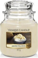 Aromātiskā svece Yankee Candle Coconut Rice Cream 411g cena un informācija | Sveces un svečturi | 220.lv