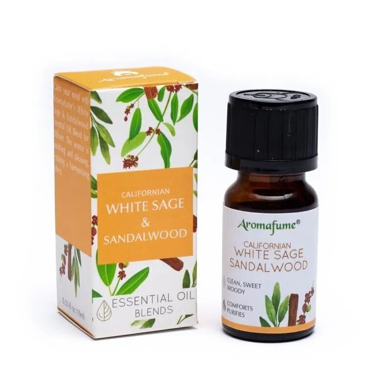 Ēteriskā eļļa Aromafume White Sage-Sandalwood, 10 ml цена и информация | Ēteriskās eļļas, kosmētiskās eļļas, hidrolāti | 220.lv