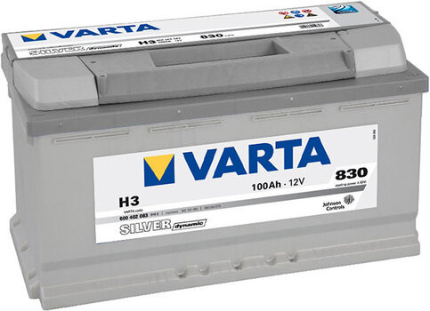 Akumulators Varta Silver Dynamic H3 12V 100Ah 830A cena un informācija | Akumulatori | 220.lv
