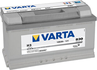 Аккумулятор VARTA SILVER 100AH 830A H3 цена и информация | Аккумуляторы | 220.lv