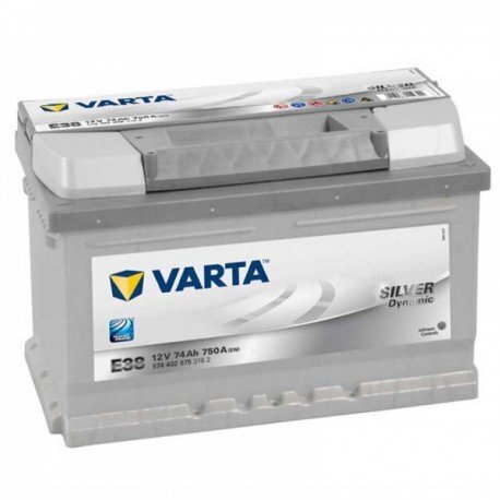 Akumulators Varta Silver Dynamic E38 12V 74Ah 750A цена и информация | Akumulatori | 220.lv