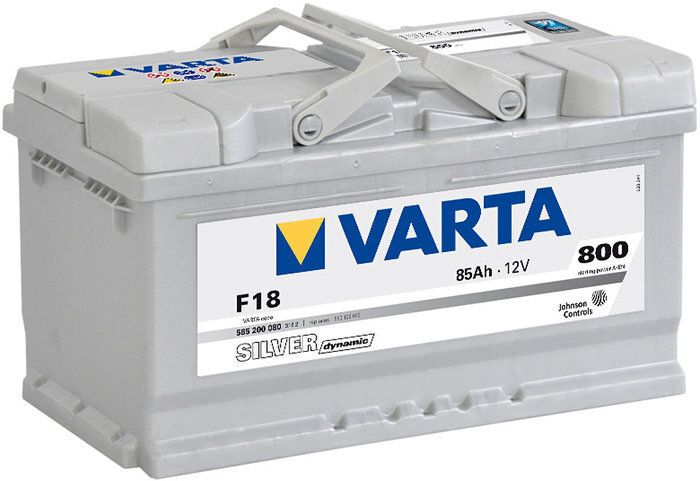 Akumulators Varta Silver Dynamic F18 12V 85Ah 800A цена и информация | Akumulatori | 220.lv