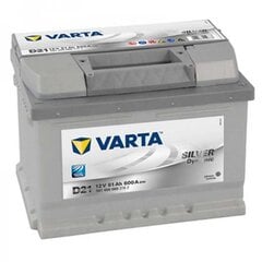 Аккумулятор VARTA SILVER 61AH 600A D21 цена и информация | Аккумуляторы | 220.lv