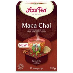 Пряный чай Maca Yogi Tea, 17 пакетиков цена и информация | Чай | 220.lv