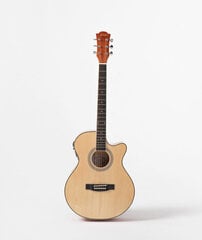 Комплект электроакустической гитары Alamo AC-40, светлое дерево цена и информация | Гитары | 220.lv