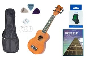 Ukuleles komplekts Jasmin U3 cena un informācija | Ģitāras | 220.lv