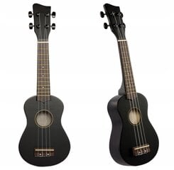 Комплект укулеле Jasmin U3, черный цена и информация | Гитары | 220.lv