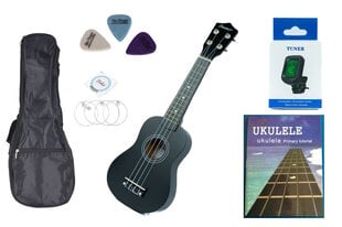 Ukuleles komplekts Jasmin U3 cena un informācija | Ģitāras | 220.lv