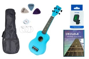 Ukuleles komplekts Jasmin U3 cena un informācija | Ģitāras | 220.lv