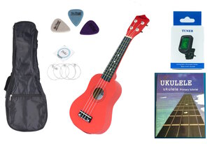 Ukuleles komplekts Jasmin U3 cena un informācija | Ģitāras | 220.lv