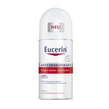 Rullīšu dezodorants Eucerin 48h Antiperspirant Roll-On 50 ml cena un informācija | Dezodoranti | 220.lv