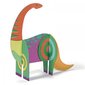 Izkrāso Savāc Spēlē Djeco Dinozauri cena un informācija | Attīstošās rotaļlietas | 220.lv