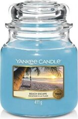 Aromātiskā svece Yankee Candle Beach Escape 411g cena un informācija | Sveces un svečturi | 220.lv