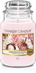 Aromātiskā svece Yankee Candle Christmas Eve Cocoa 623 g cena un informācija | Sveces un svečturi | 220.lv