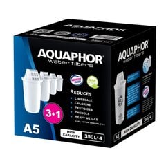 Aquaphor A5, 4 gab. cena un informācija | Ūdens filtri | 220.lv