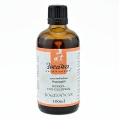 Ājurvēdas eļļa muskuļiem un locītavām Yogeshwar, 100 ml cena un informācija |  Masāžas eļļas | 220.lv